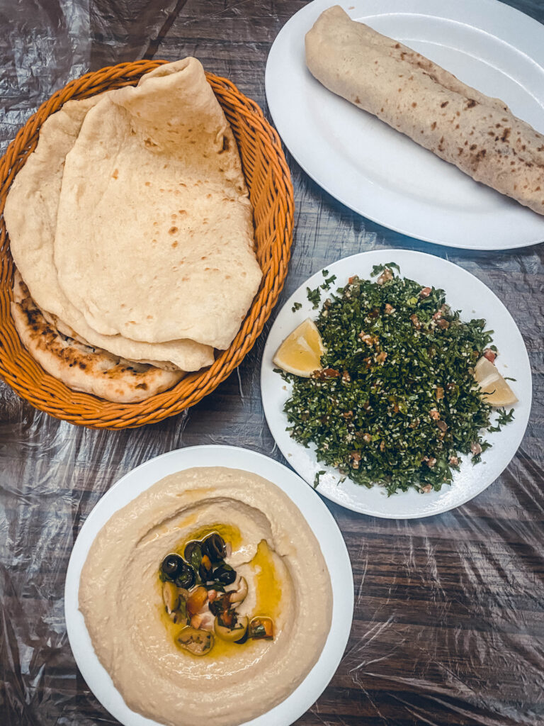 Repas typique Arabie saoudite 