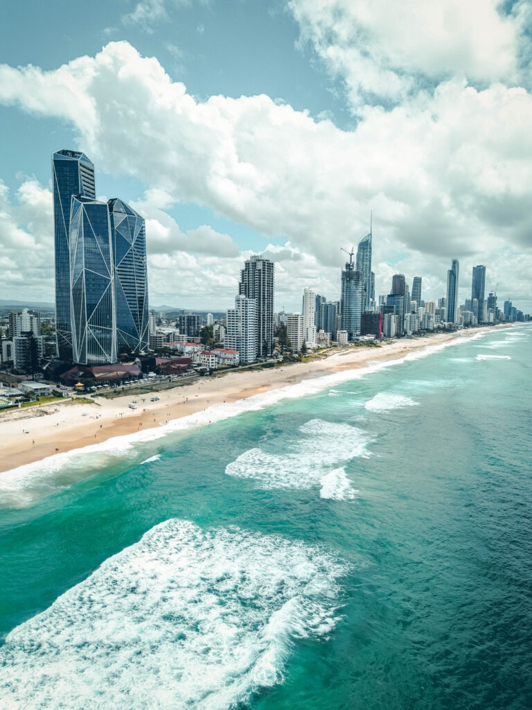 Surfer Paradise Gold Coast, côte est Australie