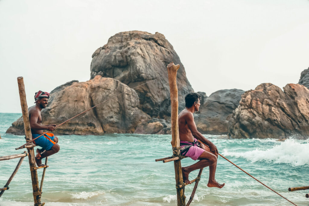 Stilt Fishermen Sri Lanka