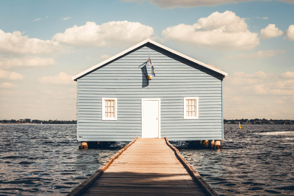 Blue Boat House Perth, côte sud Australie