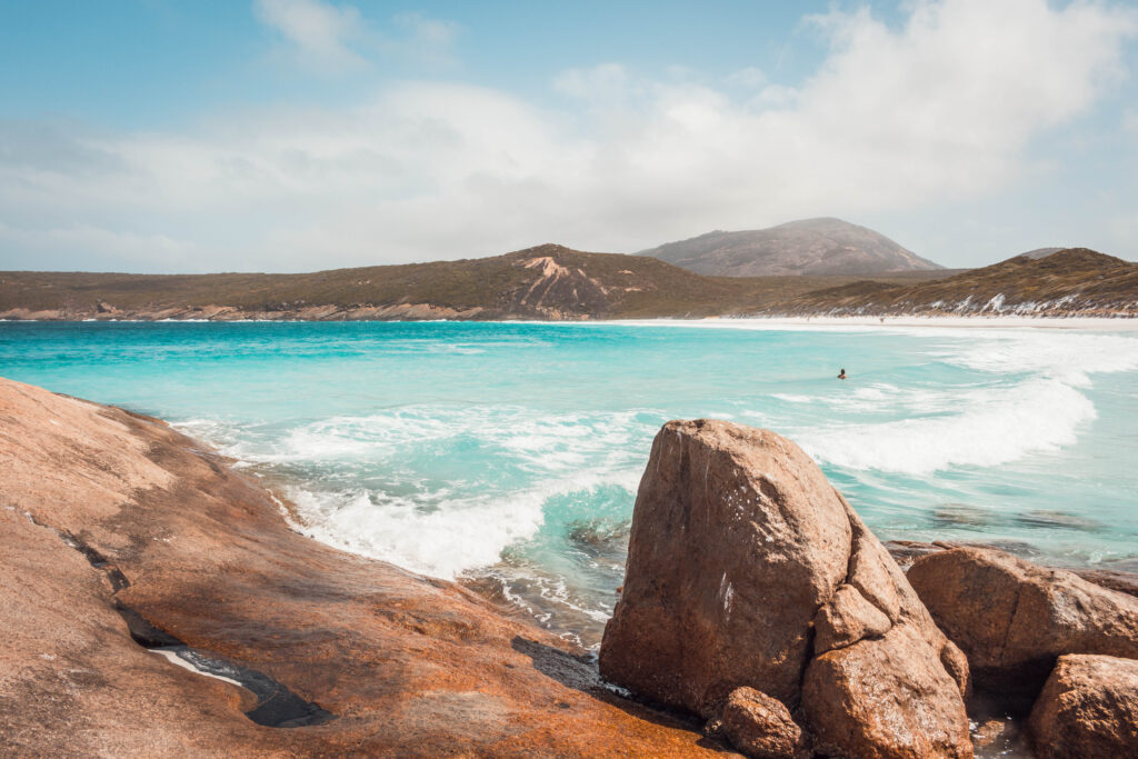 Helfire Bay Esperance, côte sud Australie