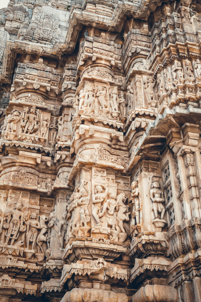 Jagdish temple dans le Rajasthan en Inde