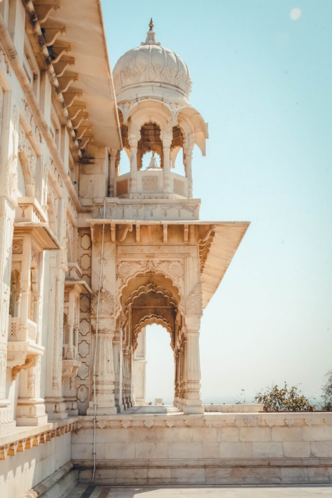 Jaswant Thada à Jodhpur dans le Rajasthan en Inde