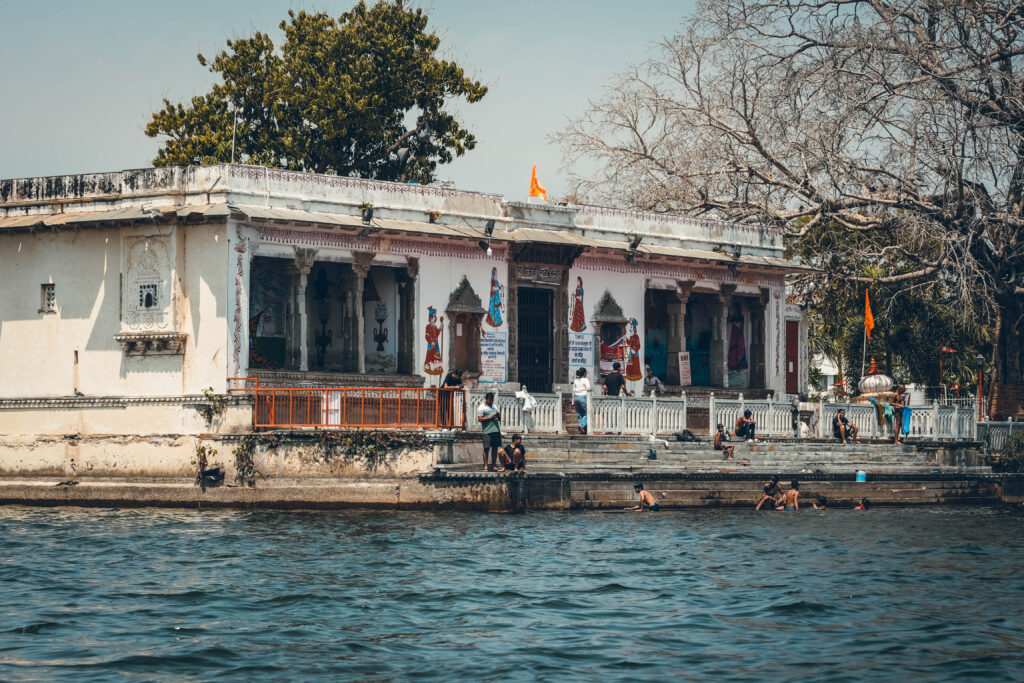 Lac Pichola dans le Rajasthan en Inde