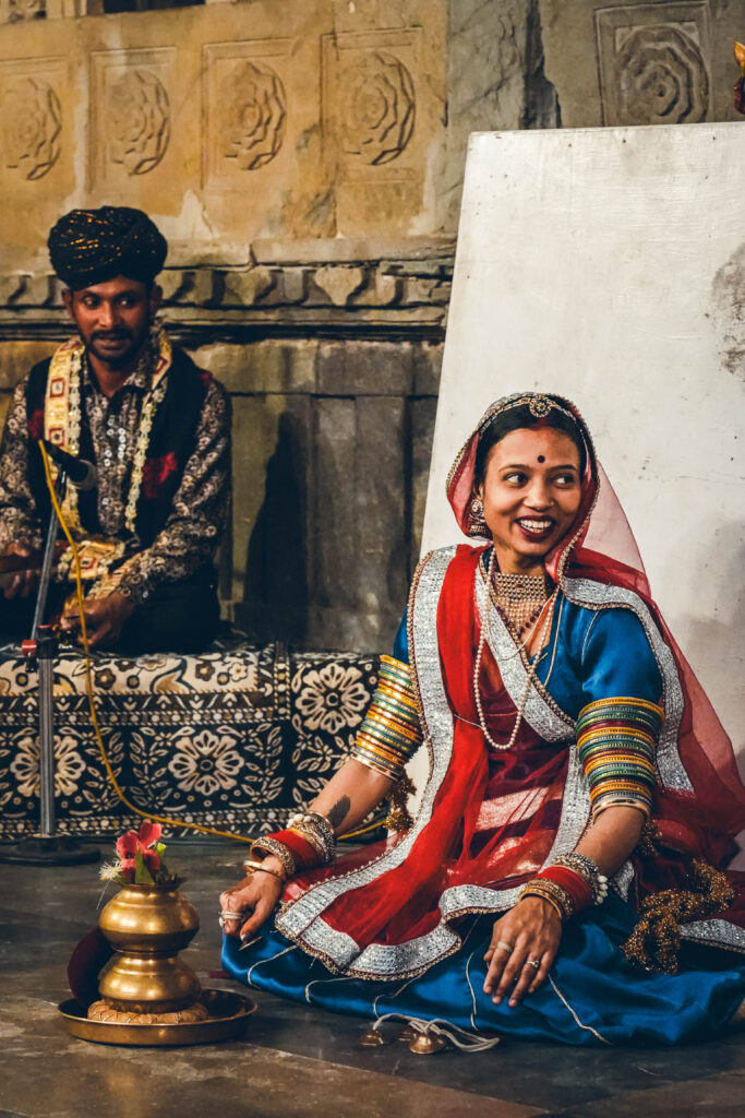 Spectacle traditionnel Udaipur, Rajasthan en Inde