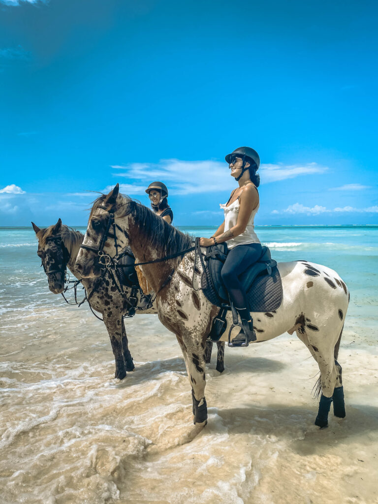 Balade à cheval à Zanzibar