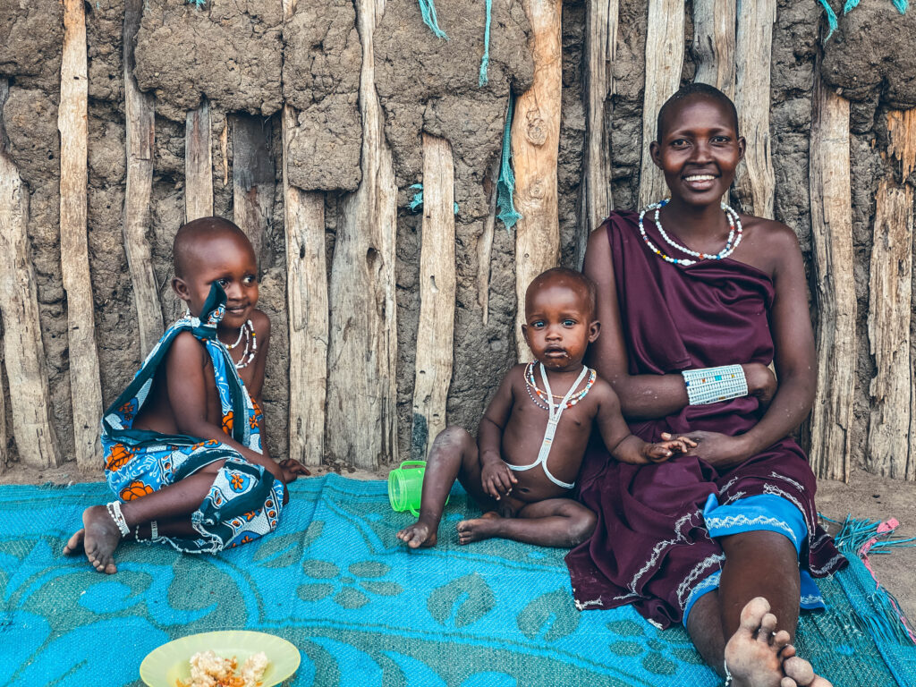Portrait village Maasaï Tanzanie