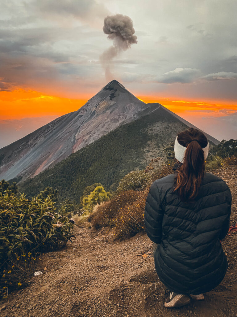 Ascension de l'Acatenango à Antigua