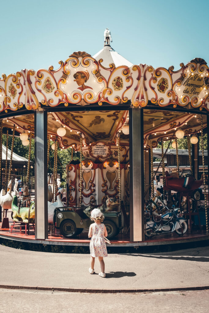 Caroussel parc de la tête d'or Lyon