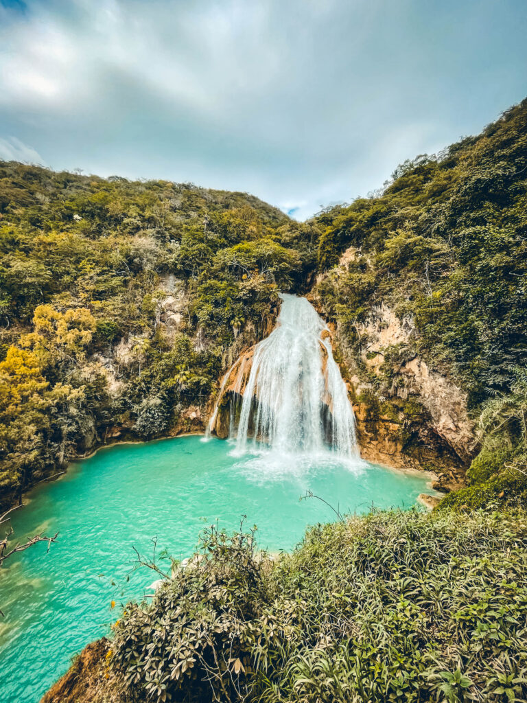 Cascade d'El Chiflón au Mexique