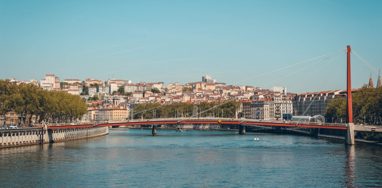 Passerelle du palais de justice Lyon