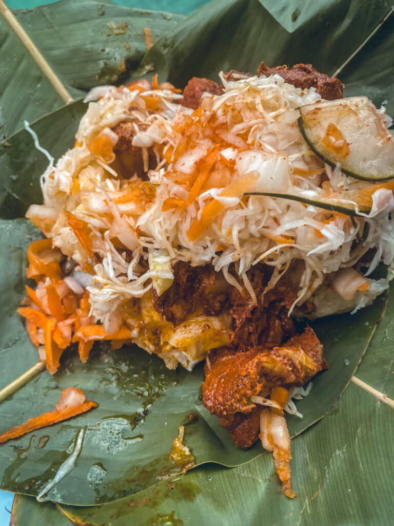 Vigoron, plat typique au Nicaragua