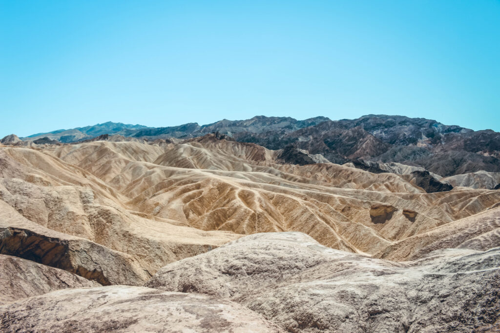 Zabriskie Point, Death Valley, ouest américain