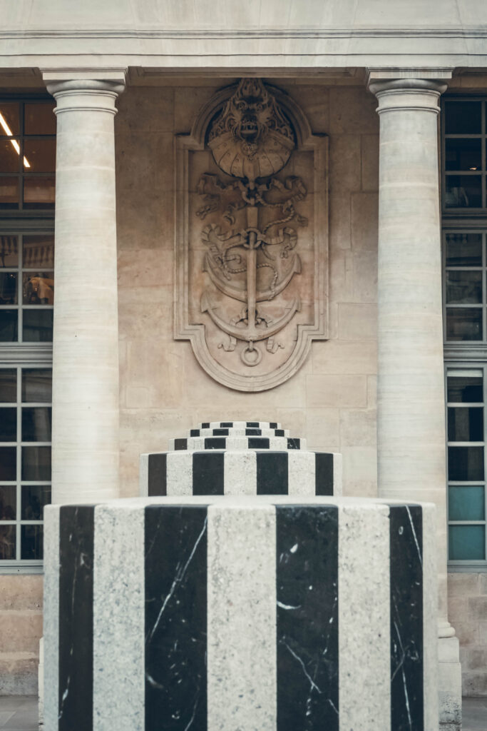 Colonnes de Buren Palais Royal Paris
