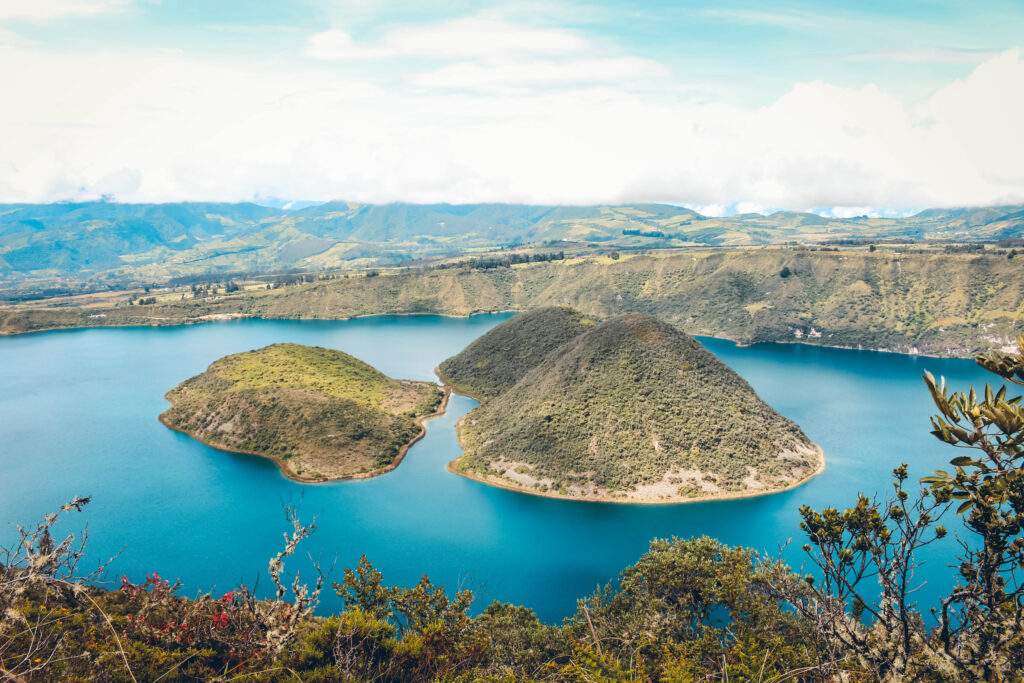 Lagune de Cuicocha, Équateur