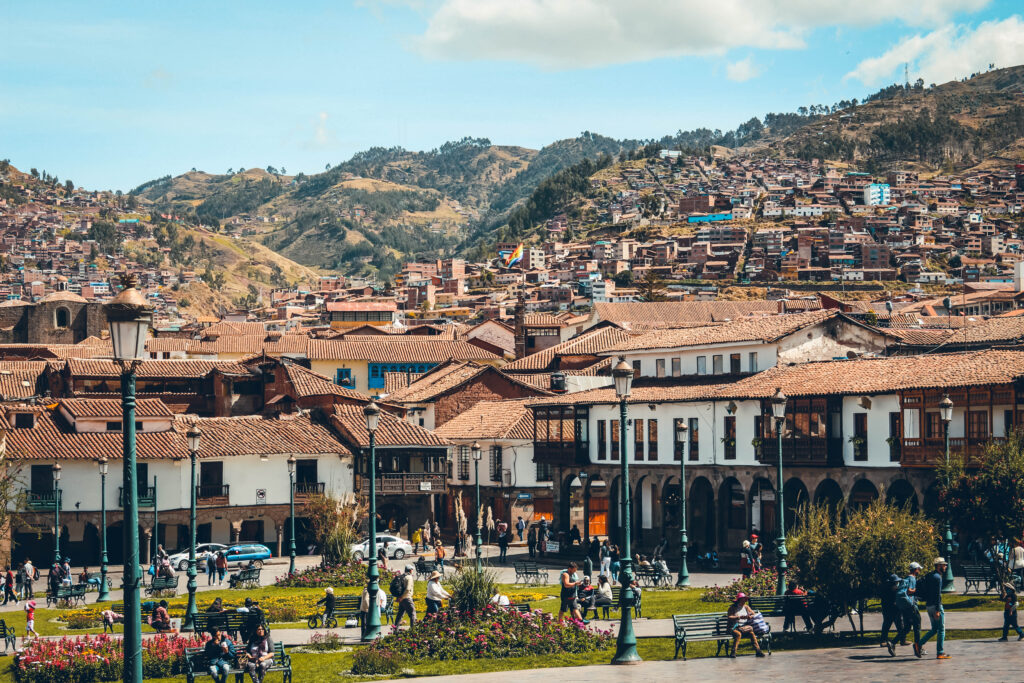Ville de Cusco au Pérou
