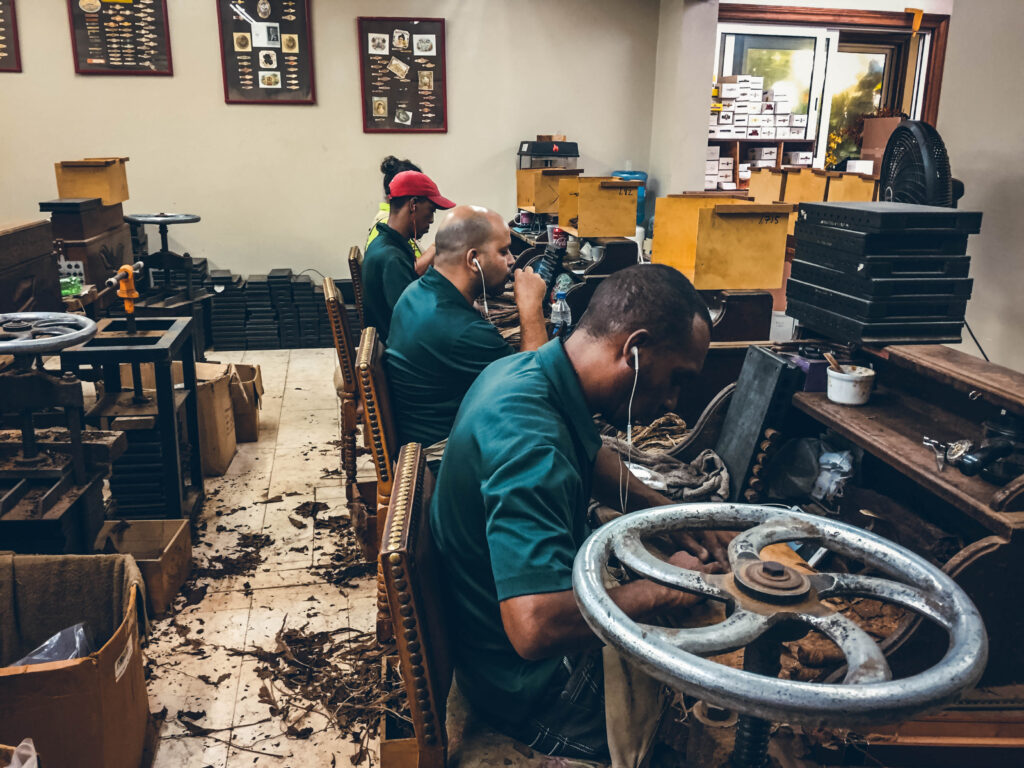 Fabrication cigares Nassau