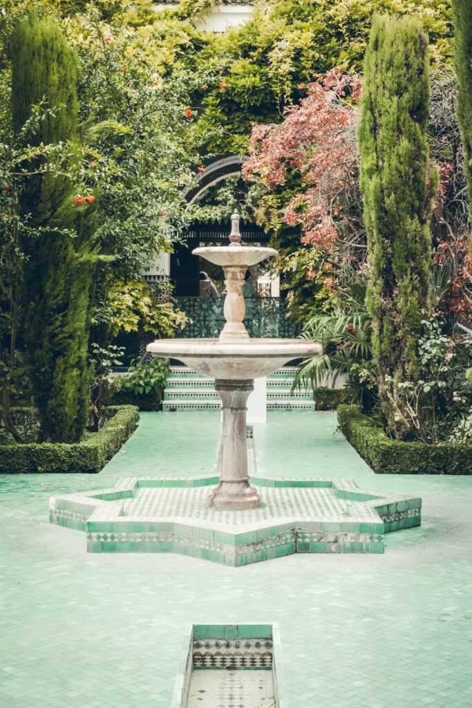 Fontaine Grande Mosquée de Paris.
