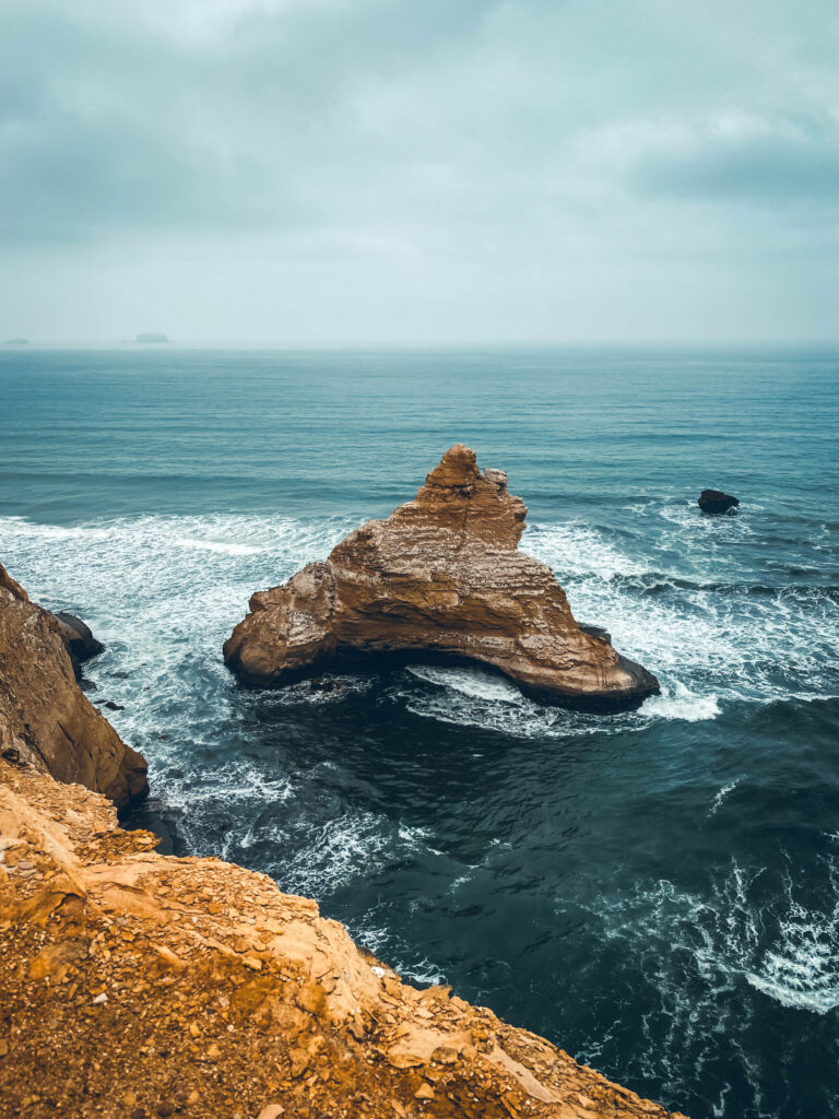 La cathédrale Paracas, Pérou