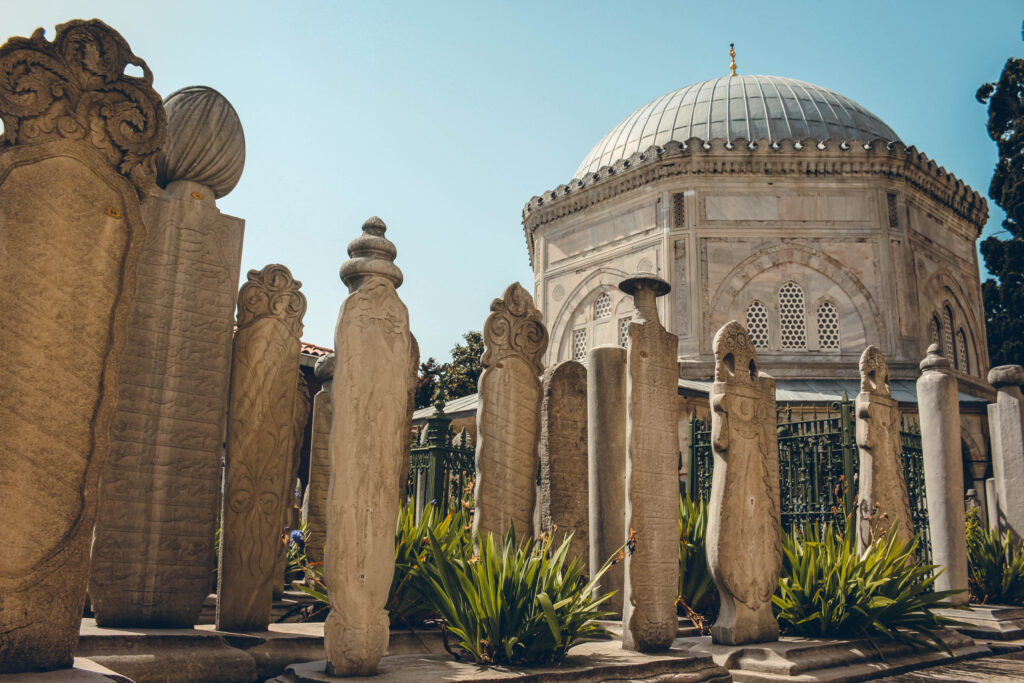 Jardins Süleymaniye mosquée, Istanbul
