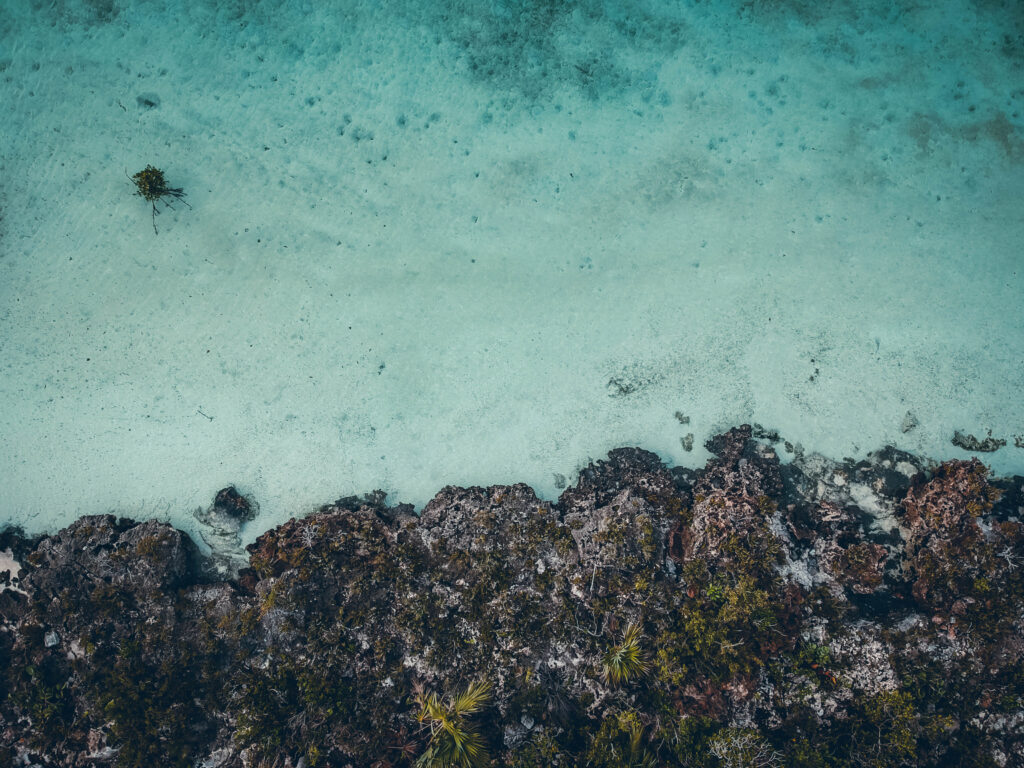 Exuma vu de drone