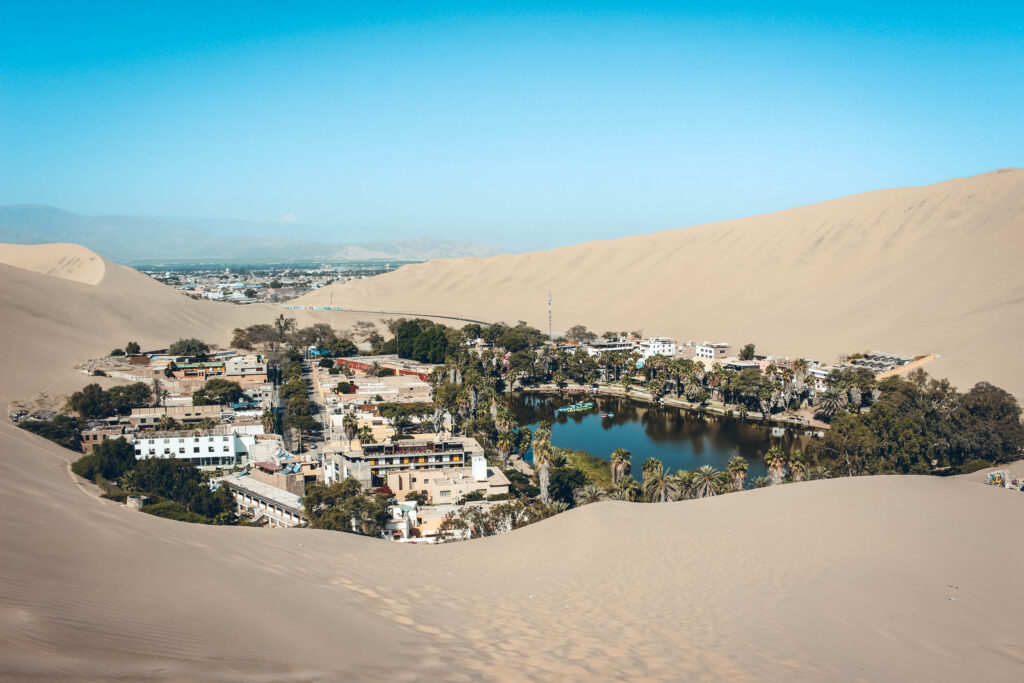Oasis Huacachina, Pérou