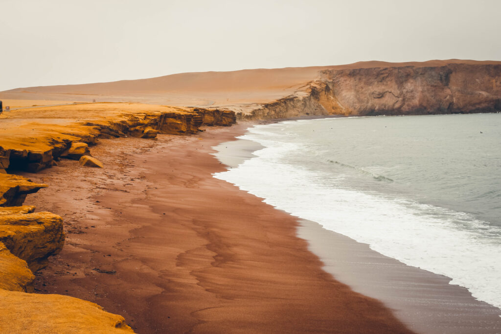 Paracas playa Roja, Pérou