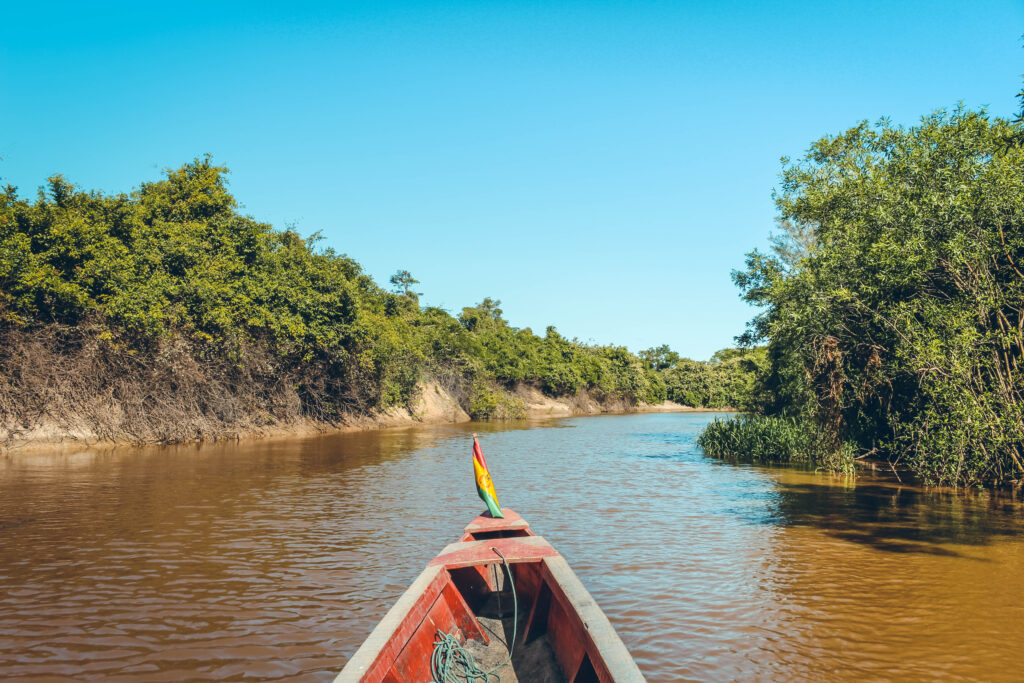 Pirogue Amazonie Bolivie