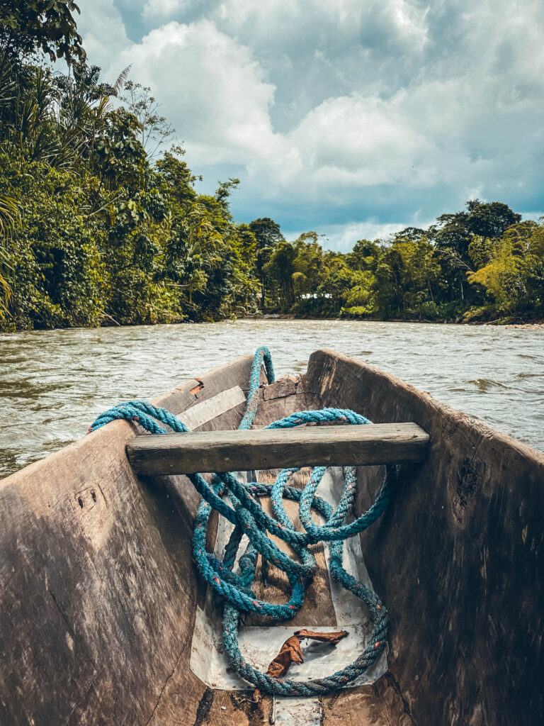 Pirogue Baños, Équateur