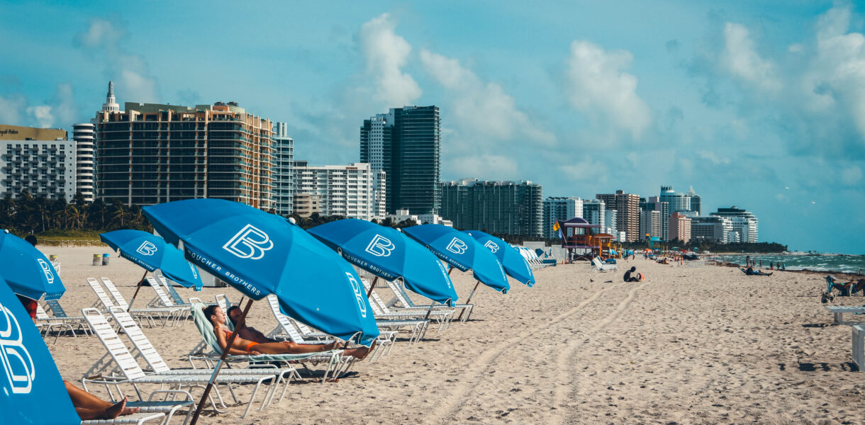 Plage Ocean Drive, Miami