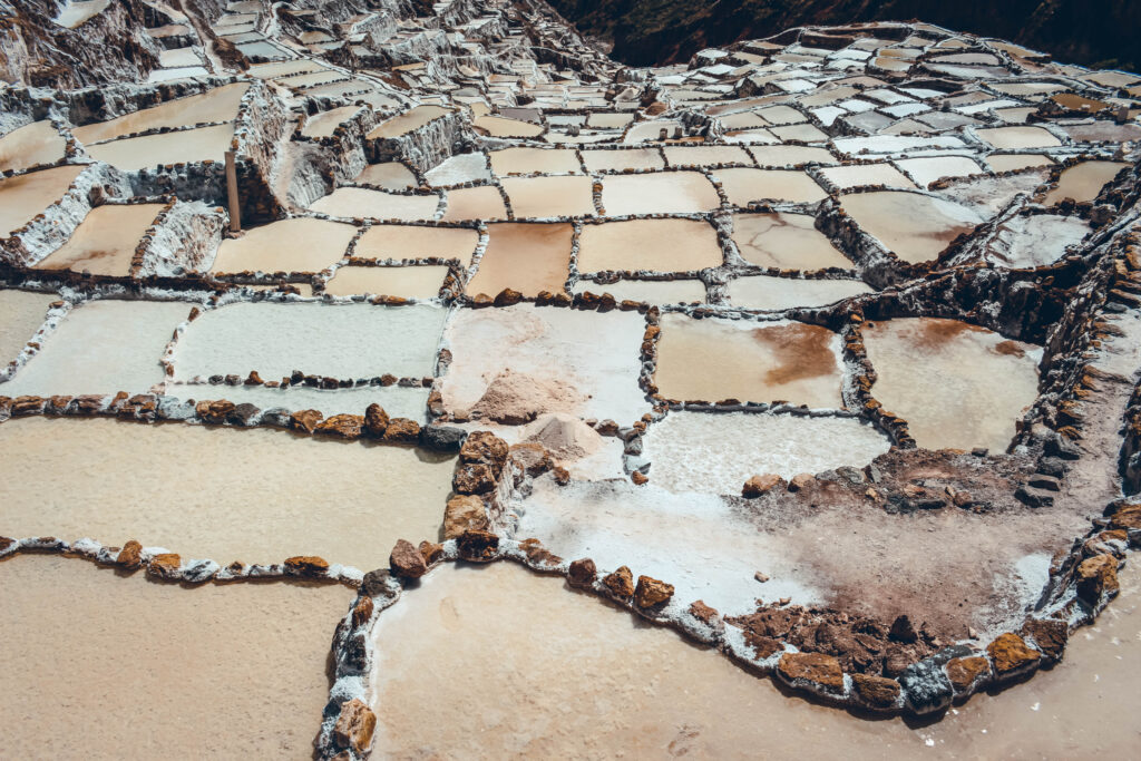 Salinas de Maras au Pérou