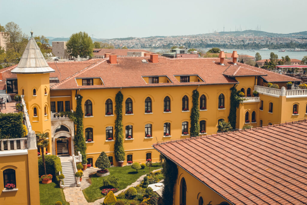 Seven Hills Hotel vue sur Istanbul