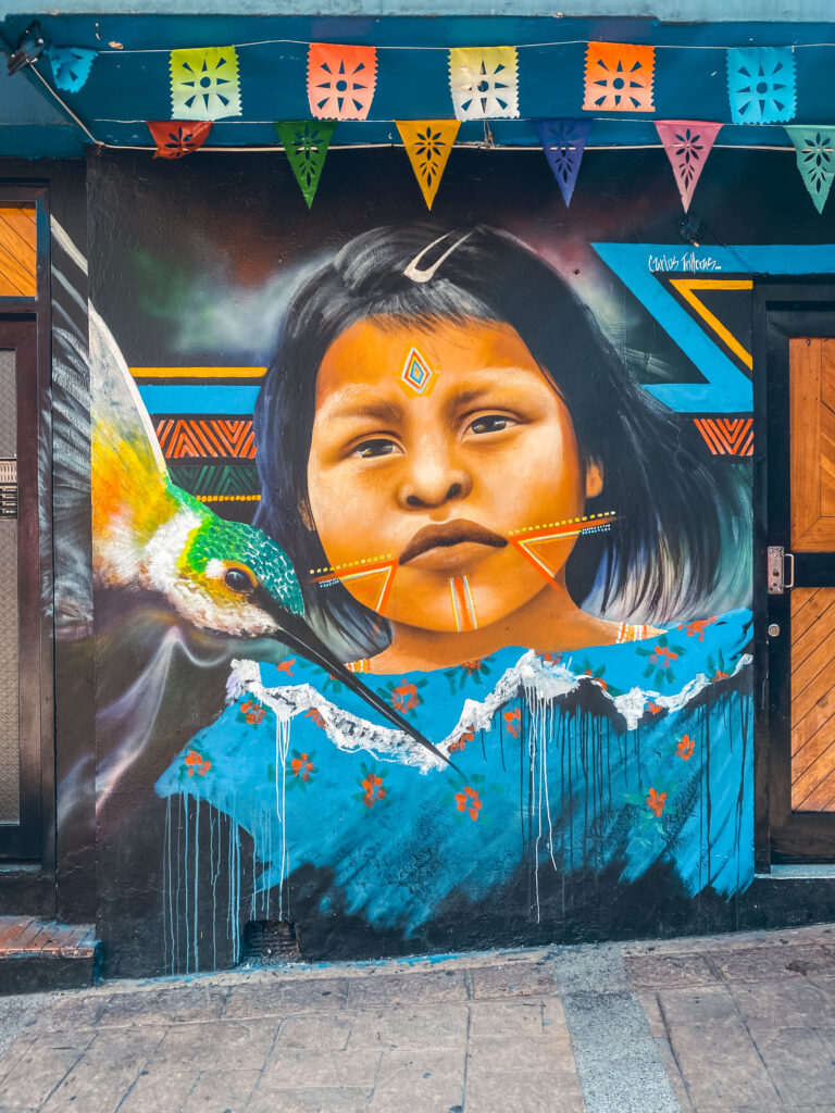 Street art Bogota, Colombie