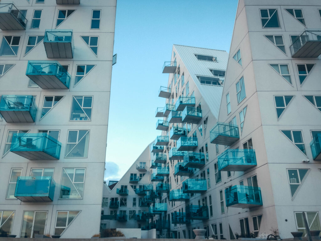 Bâtiments modernes Aarhus