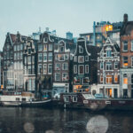 Canaux à Amsterdam