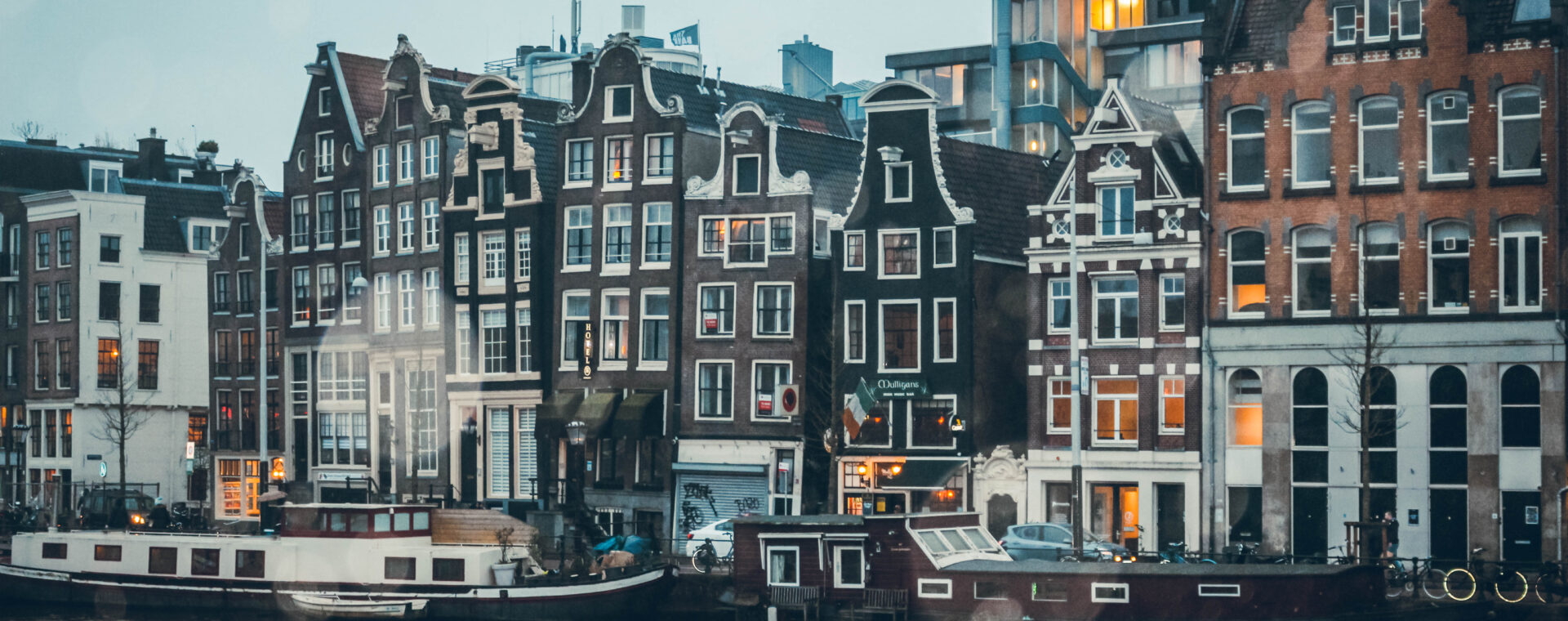 Canaux à Amsterdam