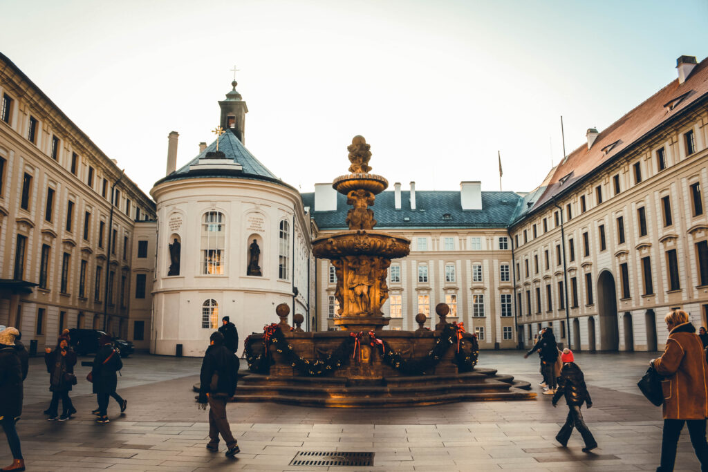 Cours Château de Prague