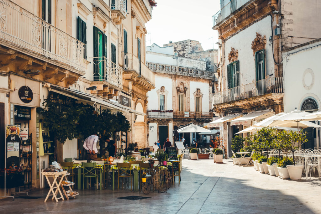 Martina Franca, sud de l'Italie