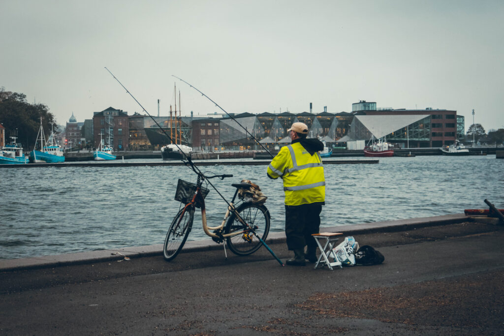 Pêcheur Helsingør, aux alentours de Copenhague