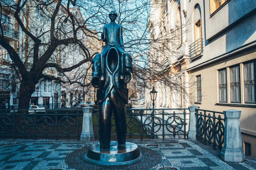 Statue Kafka Prague