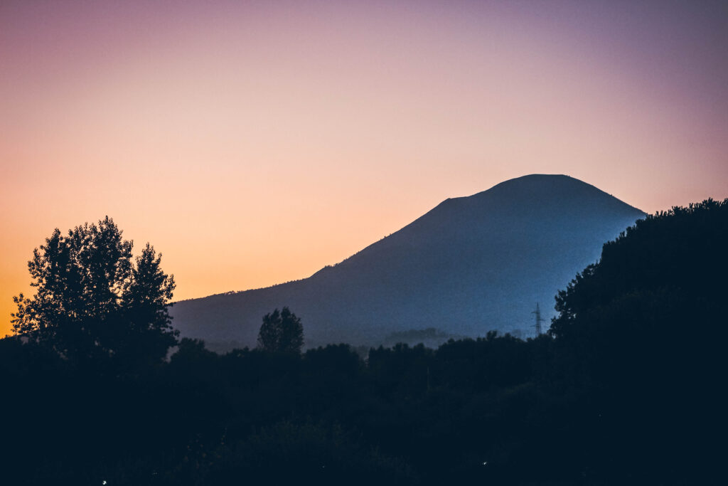 Vésuve, sud de l'Italie