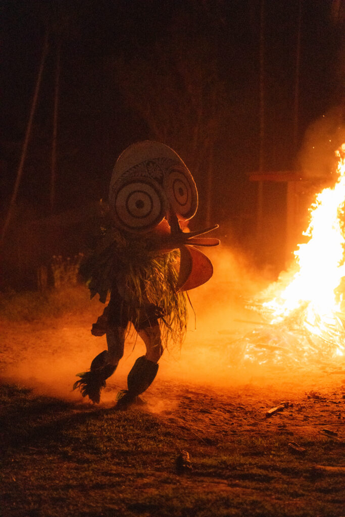 Baining fire dance 