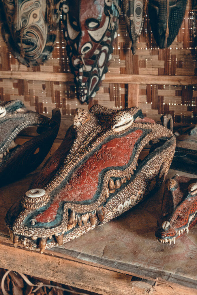 Masque crocodile Sepik