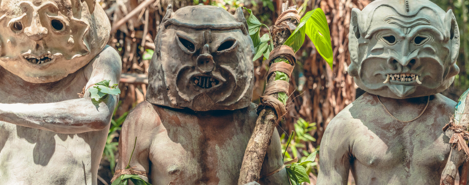 Asaro Mudmen Goroka Papouasie Nouvelle-Guinée