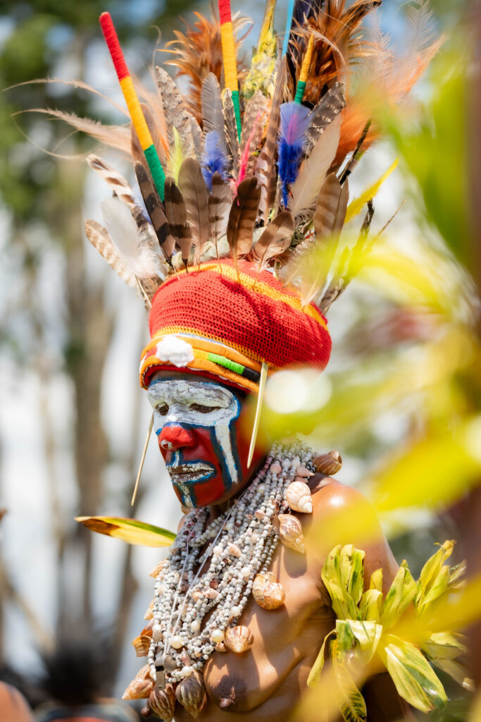 Portrait Goroka festival Papouasie Nouvelle-Guinée