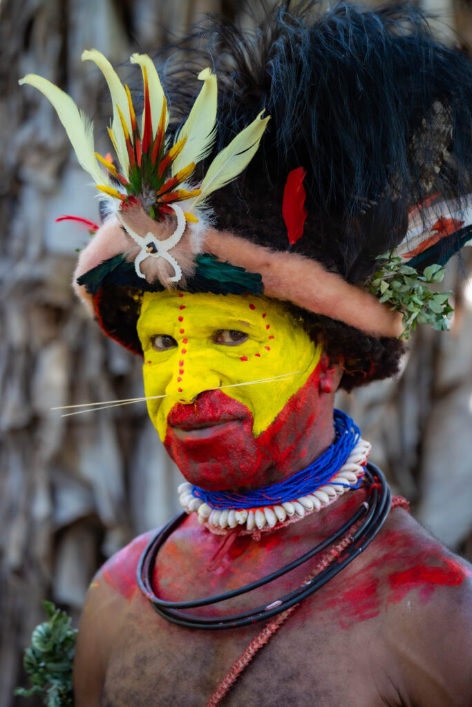 Huli Wigmen Goroka Papouasie Nouvelle-Guinée
