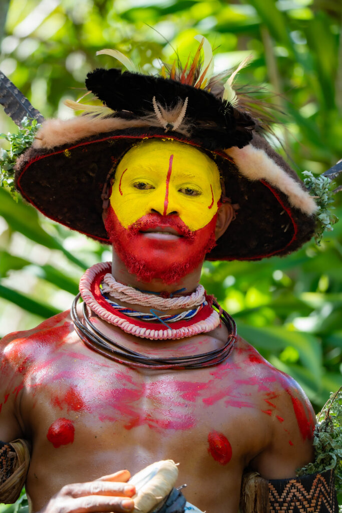 Huli Wigmen Goroka Papouasie Nouvelle-Guinée