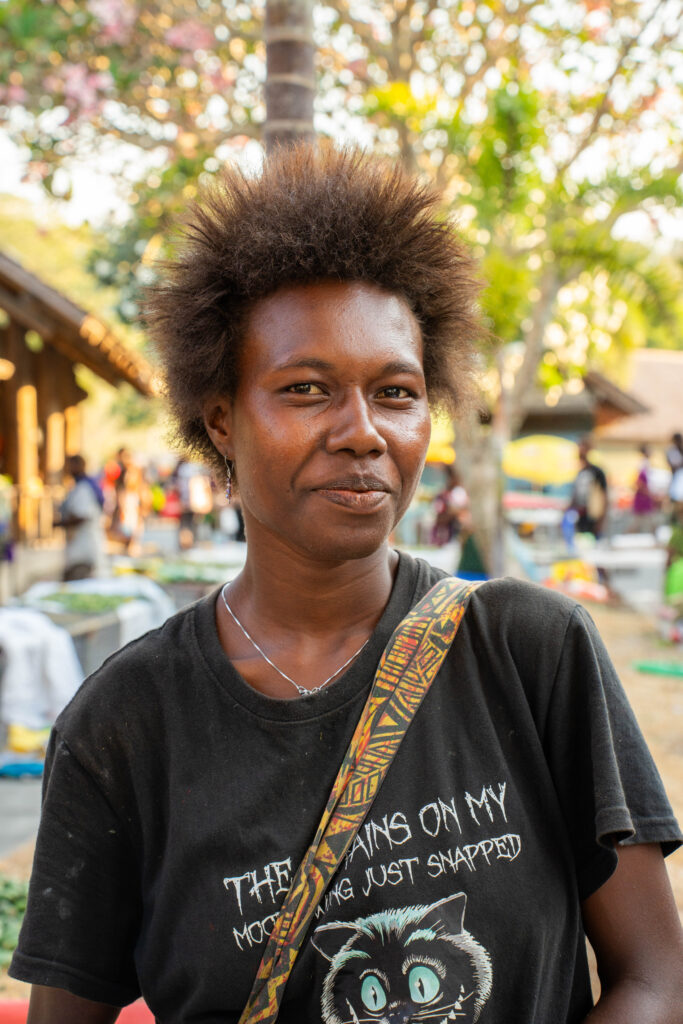 Portrait Kokopo Market Rabaul