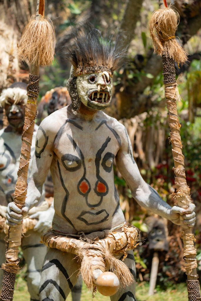 Moko danse Goroka Papouasie Nouvelle-Guinée