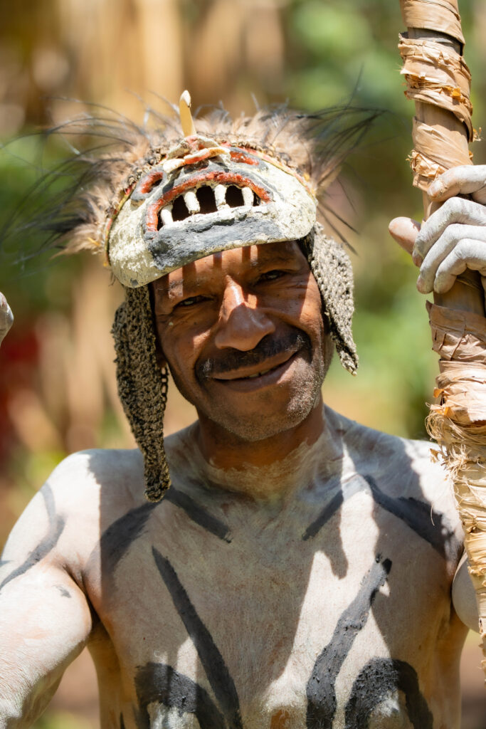 Moko danse Goroka Papouasie Nouvelle-Guinée